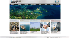 Desktop Screenshot of karadenizenergy.com